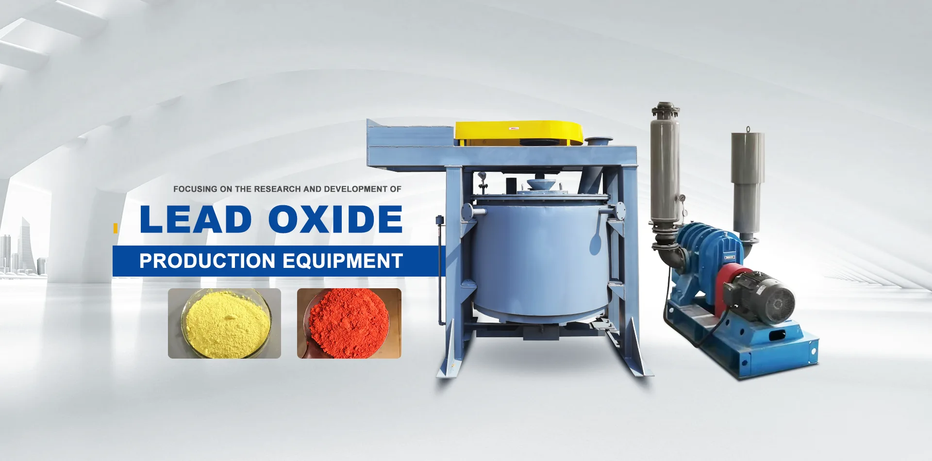 China Yellow Lead Production Line Factory